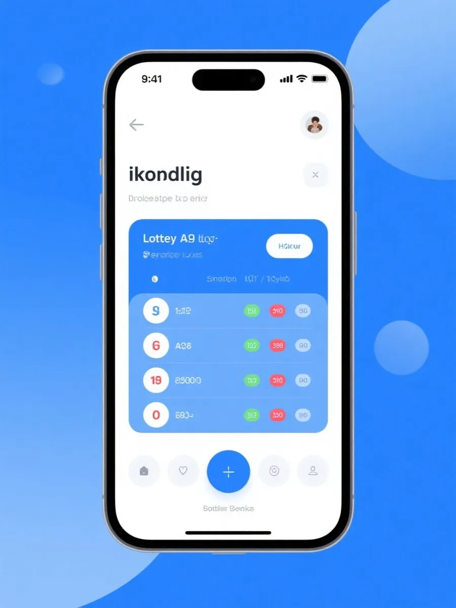 开奖APP界面预览